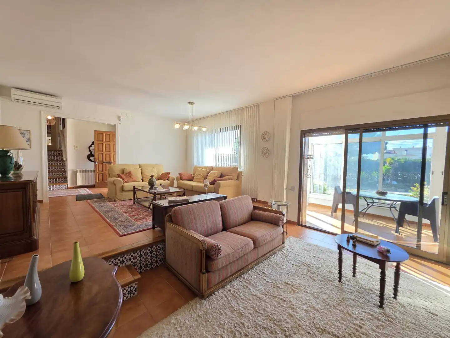Living room of Houses for sale in Alcanar  with Air Conditioner, Heating and Private garden
