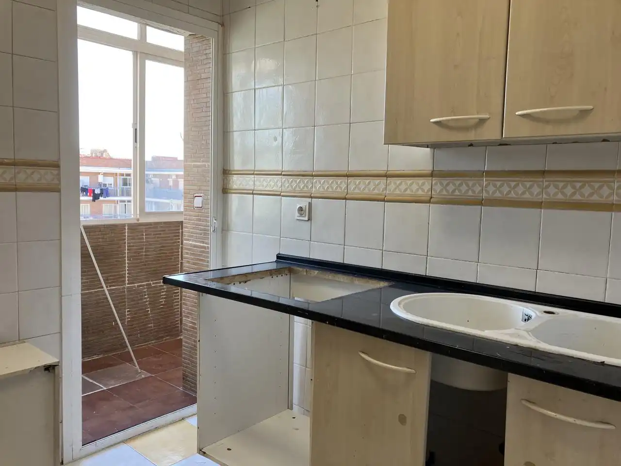 Cuina de Pis en venda en Madrid amb Terrassa