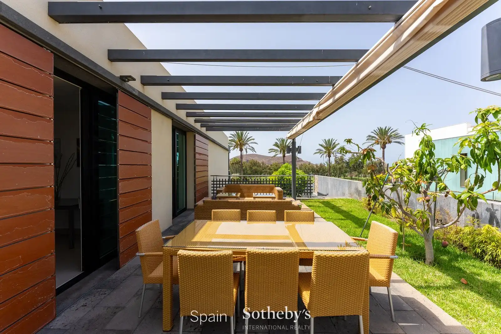 Terraza de Casa o chalet de alquiler en Arona con Aire acondicionado, Jardín privado y Terraza