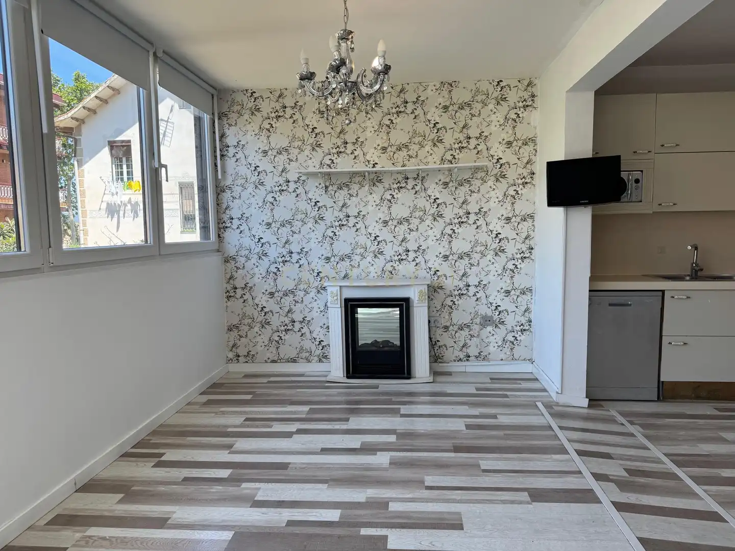 Sala de estar de Apartamento en venta en Barcelona con Aire acondicionado, Jardín privado y Trastero
