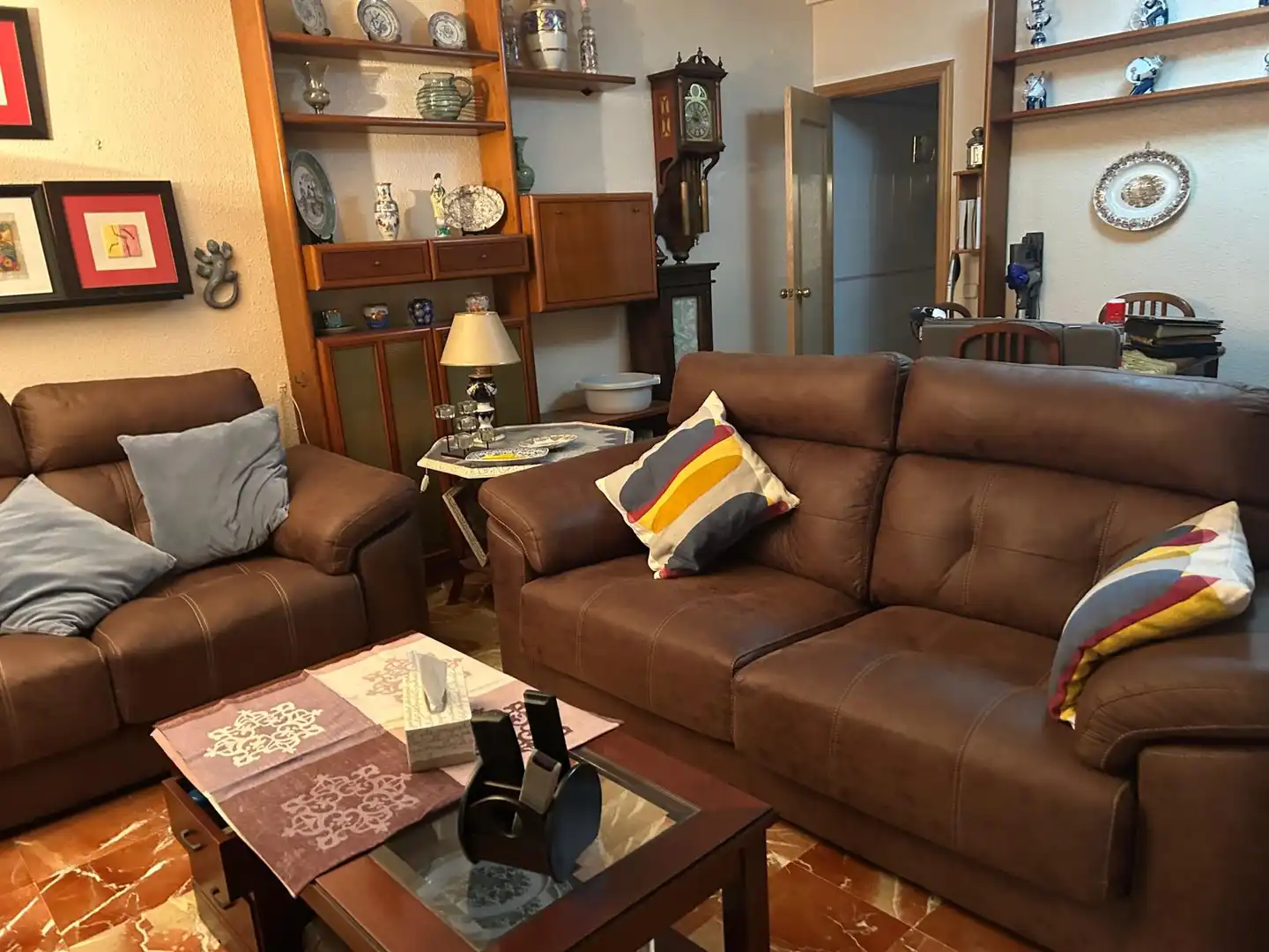 Sala de estar de Casa adosada en venta en Barberà del Vallès con Calefacción, Jardín privado y Terraza