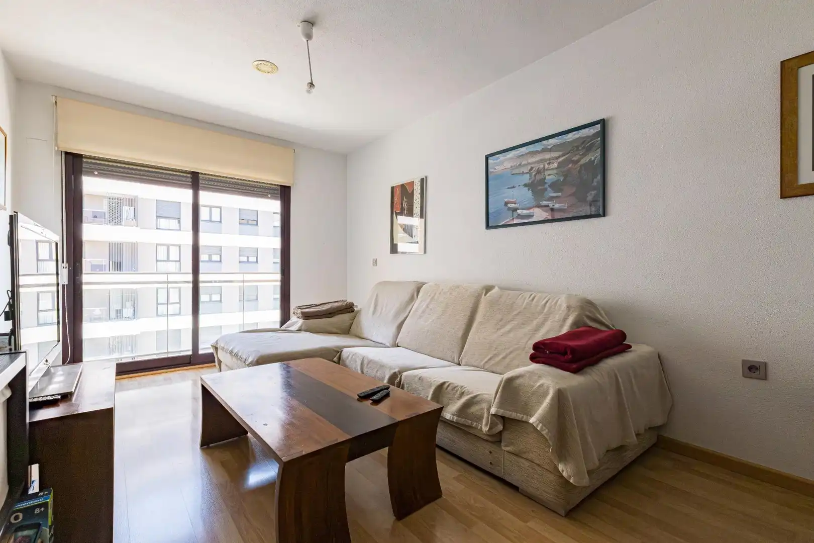 Sala de estar de Piso en venta en Murcia con Aire acondicionado, Trastero y Balcón