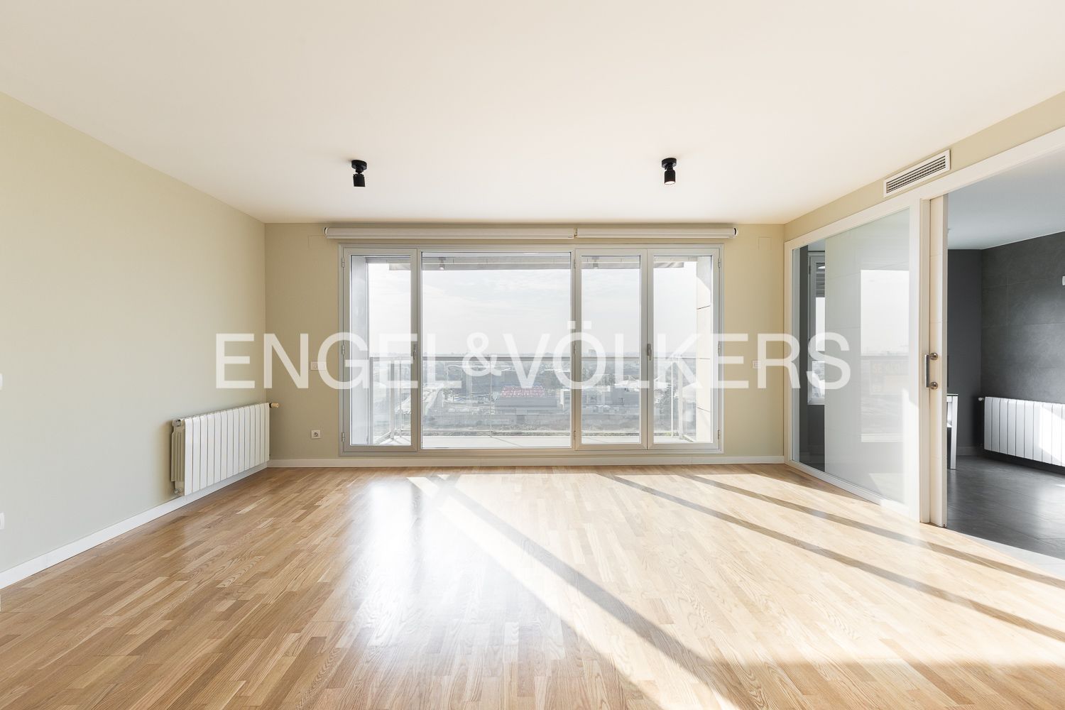 Sala d'estar de Apartament de lloguer en  Valencia Capital amb Aire condicionat, Calefacció i Parquet