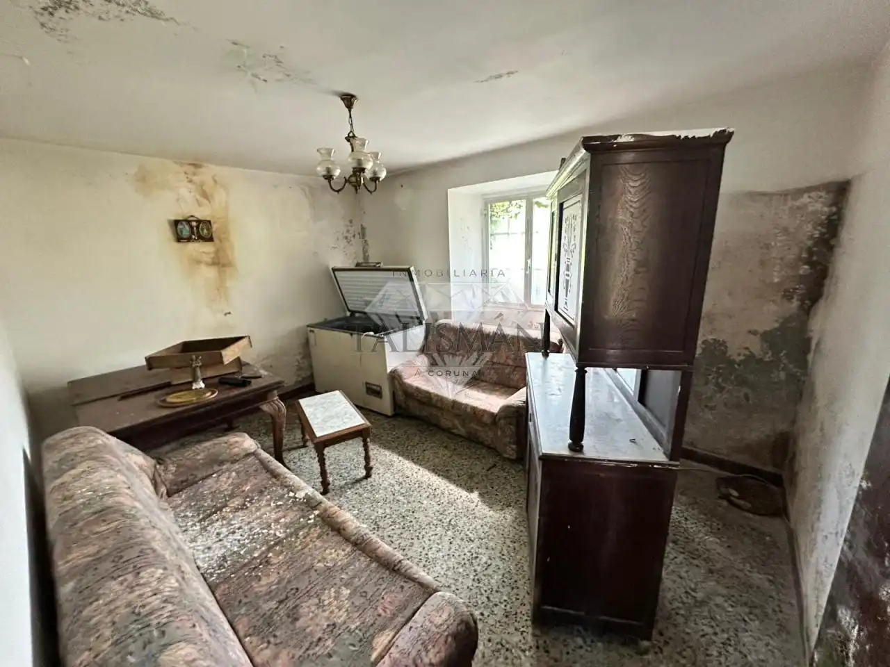 Sala de estar de Casa o chalet en venta en A Estrada  con Jardín privado
