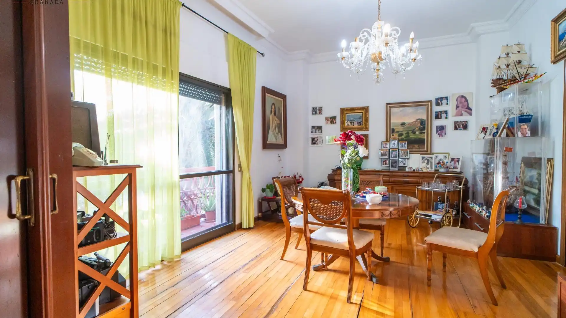 Dining room of Flat for sale in Isla Cristina  with Air Conditioner, Parquet flooring and Terrace