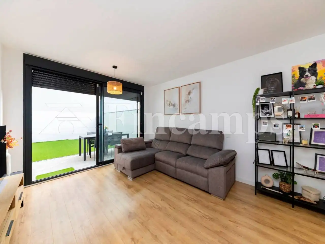 Sala d'estar de Casa o xalet en venda en Sabadell amb Aire condicionat, Calefacció i Jardí privat