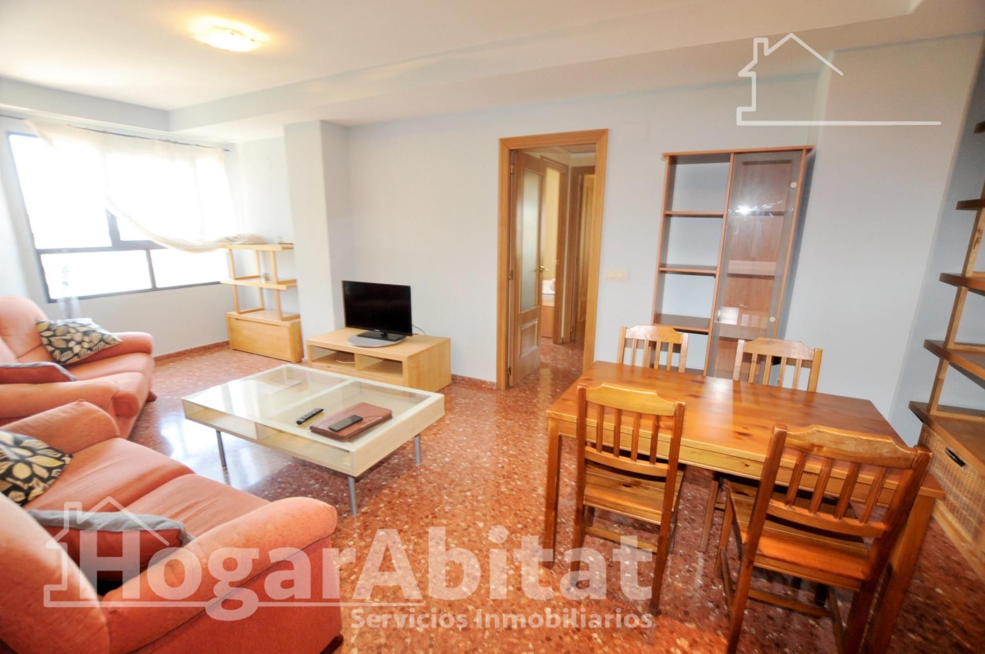 Sala de estar de Piso en venta en  Valencia Capital con Piscina comunitaria