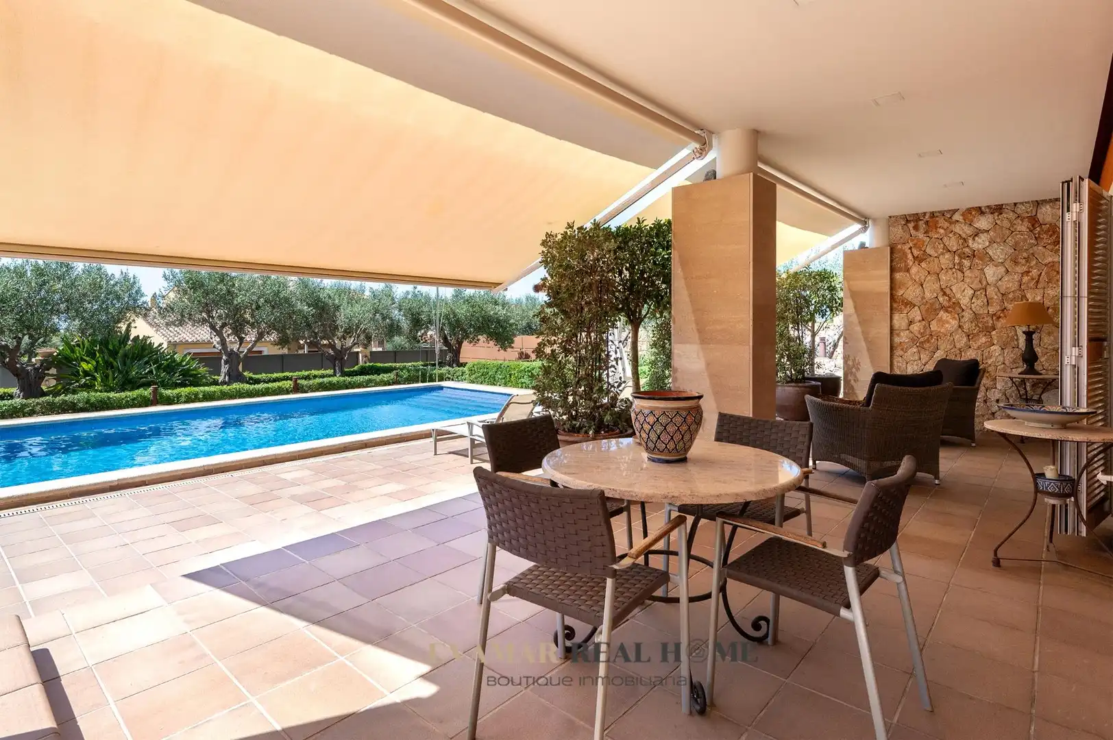 Terrassa de Casa o xalet en venda en Marratxí amb Aire condicionat, Calefacció i Jardí privat