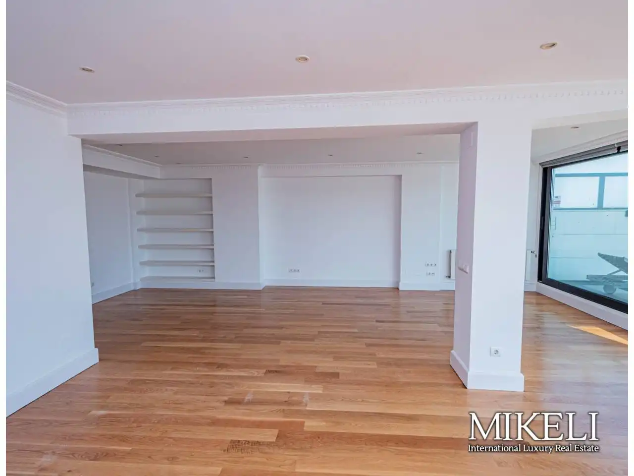 Wohnzimmer von Wohnung zum Verkauf in Santander mit Heizung, Parkett und Terrasse