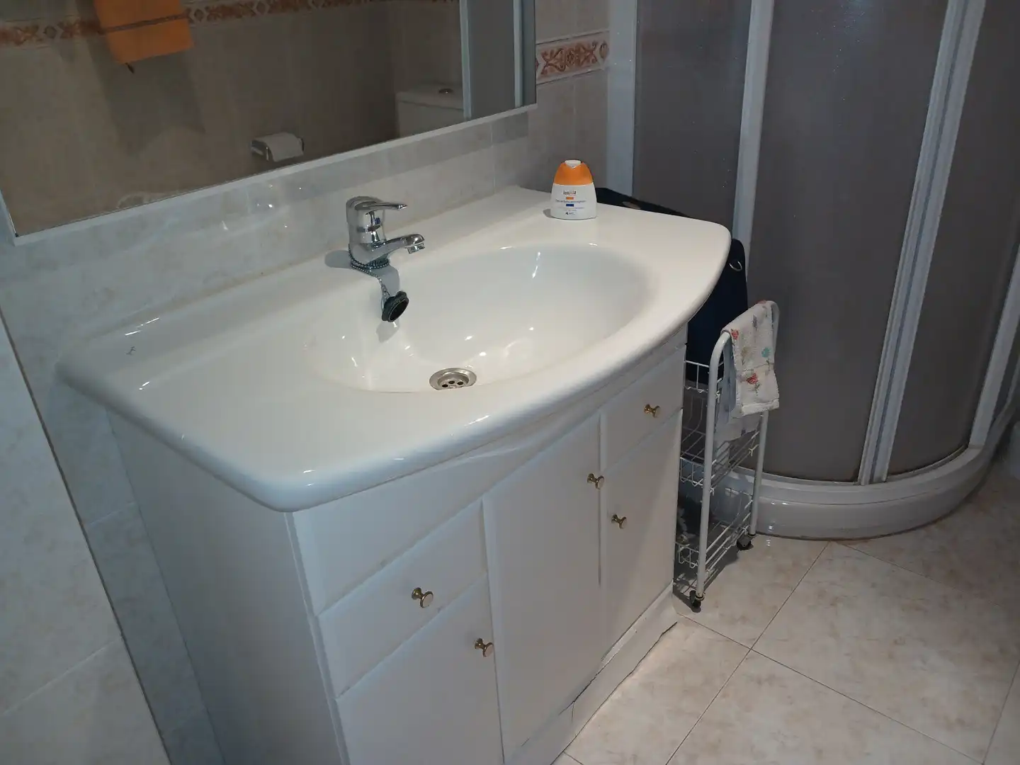 Badezimmer von Wohnungen zum Verkauf in Moncofa mit Heizung, Terrasse und Möbliert