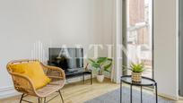 Living room of Flat for sale in  Barcelona Capital  with Air Conditioner, Terrace and Balcony