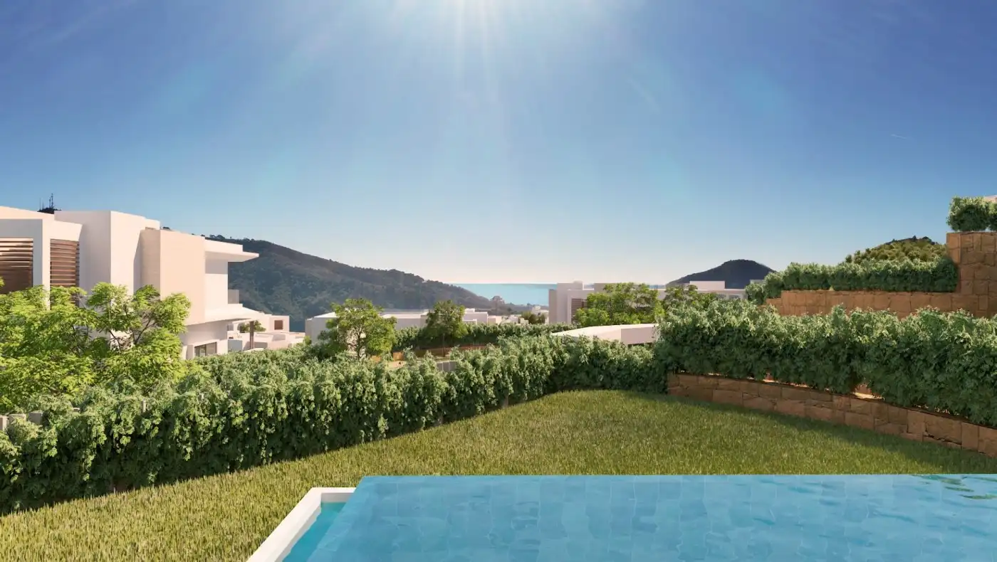 Jardí de Casa o xalet en venda en Ojén amb Aire condicionat, Calefacció i Jardí privat