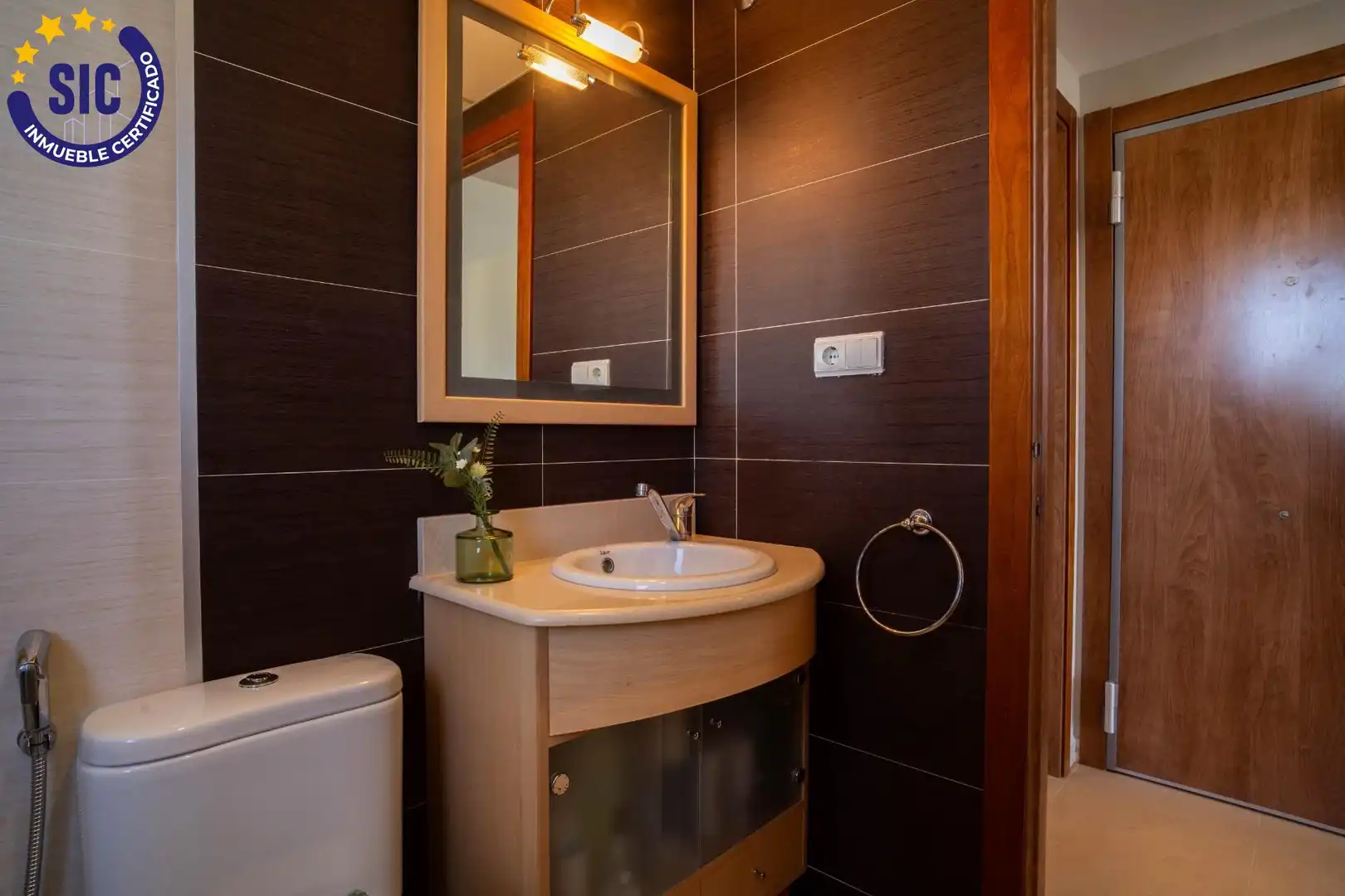 Bany de Apartament en venda en Oropesa del Mar / Orpesa amb Aire condicionat, Jardí privat i Terrassa