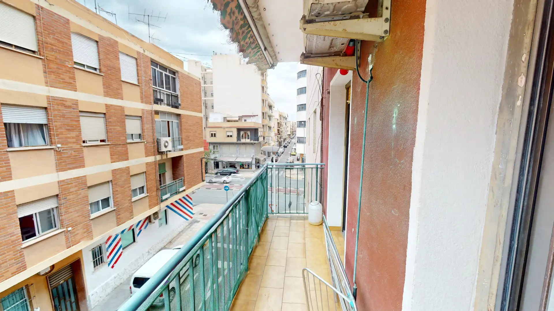 Balcony of Flat for sale in Elche / Elx  with Air Conditioner, Furnished and Oven
