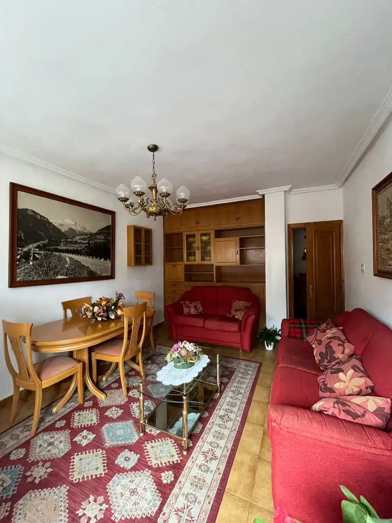 Sala d'estar de Apartament en venda en Zona Alta