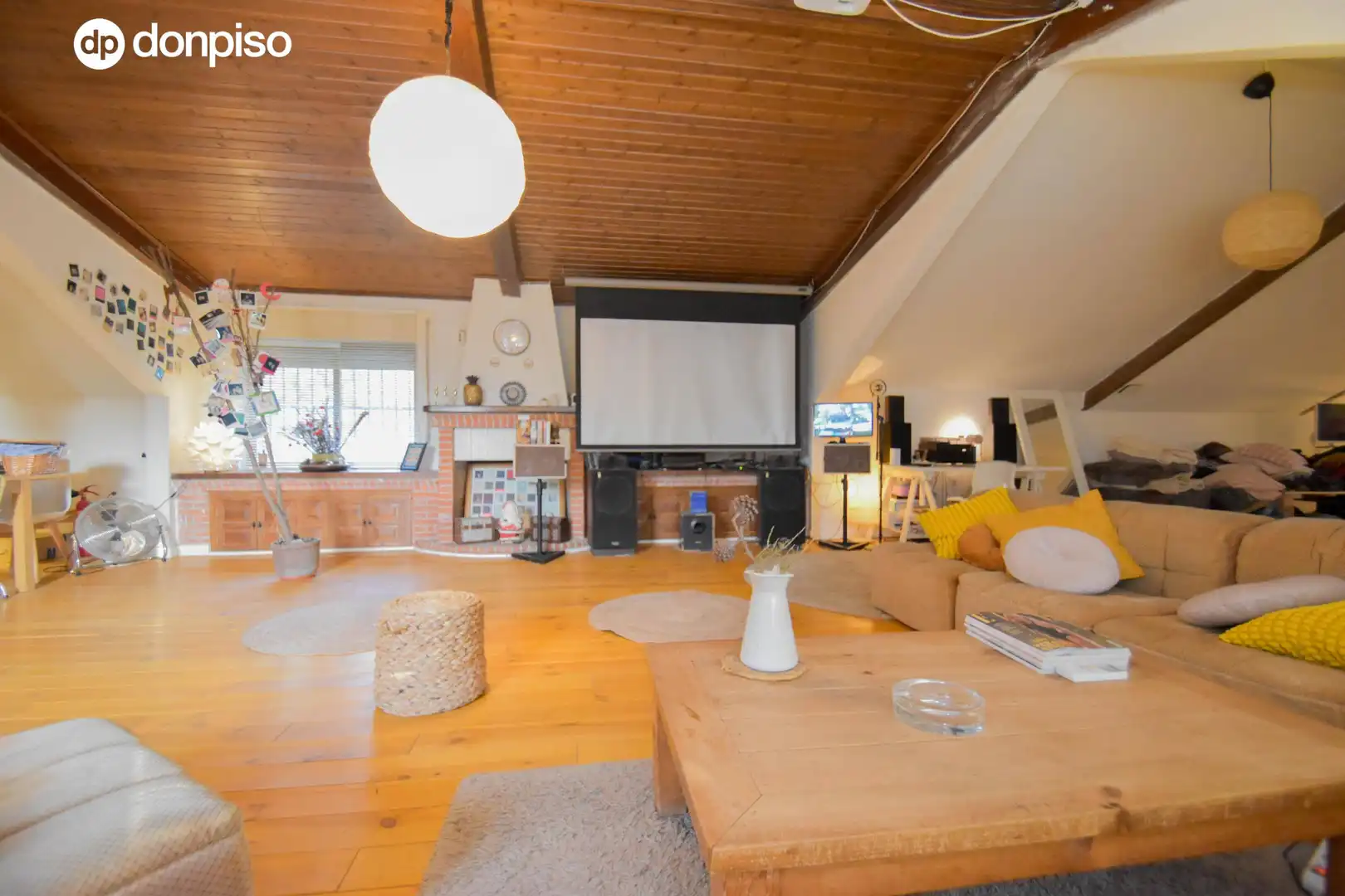 Sala d'estar de Casa o xalet en venda en Chauchina amb Jardí privat, Parquet i Terrassa