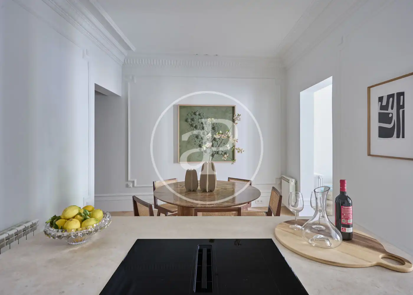 Dining room of Flat for sale in Madrid  with Air Conditioner, Heating and Balcony