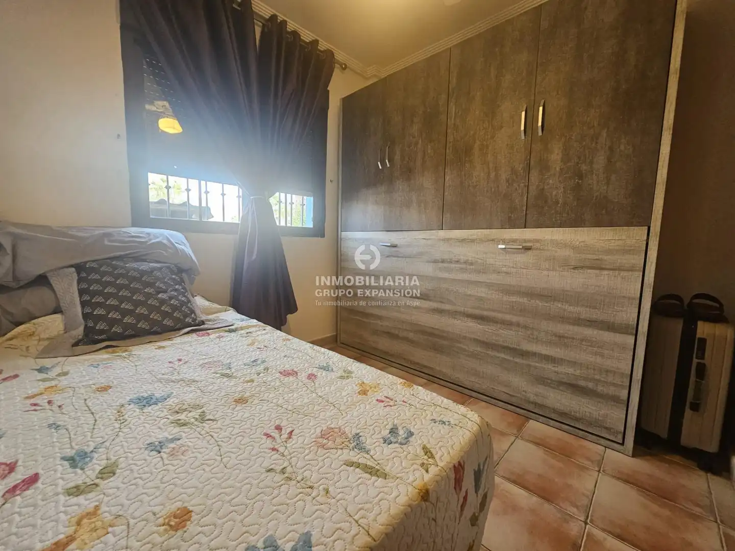 Habitación de Casa o chalet en venta en Hondón de las Nieves / El Fondó de les Neus con Aire acondicionado, Calefacción y Jardín privado