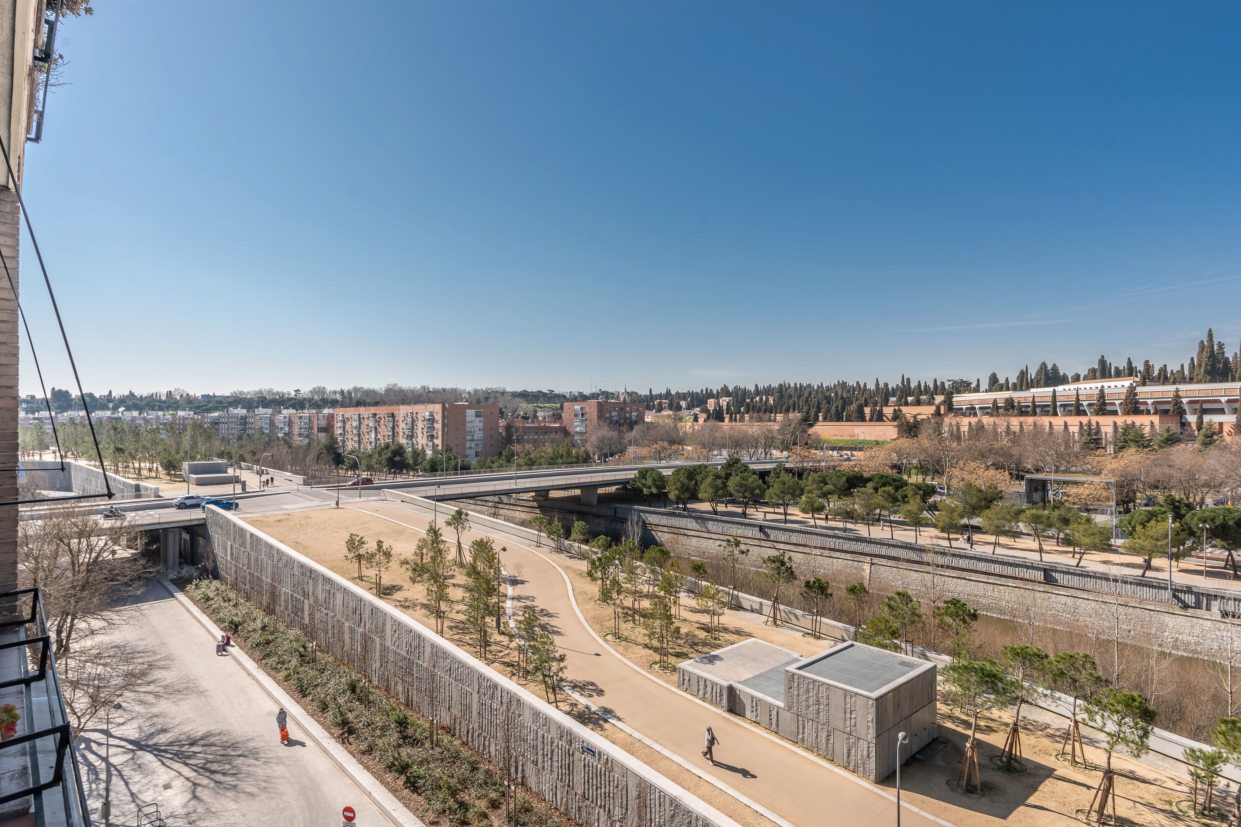 Vista exterior de Pis en venda en  Madrid Capital amb Aire condicionat, Calefacció i Terrassa