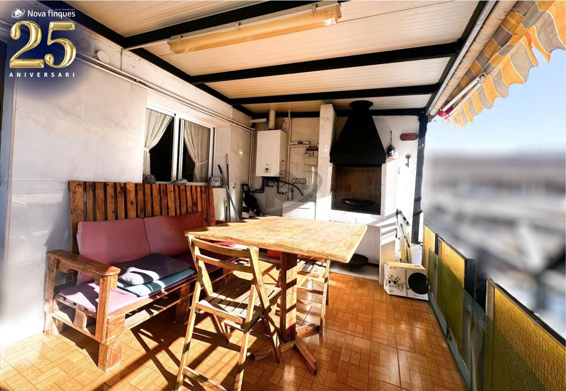 Terrace of Attic for sale in Barberà del Vallès  with Heating, Parquet flooring and Terrace