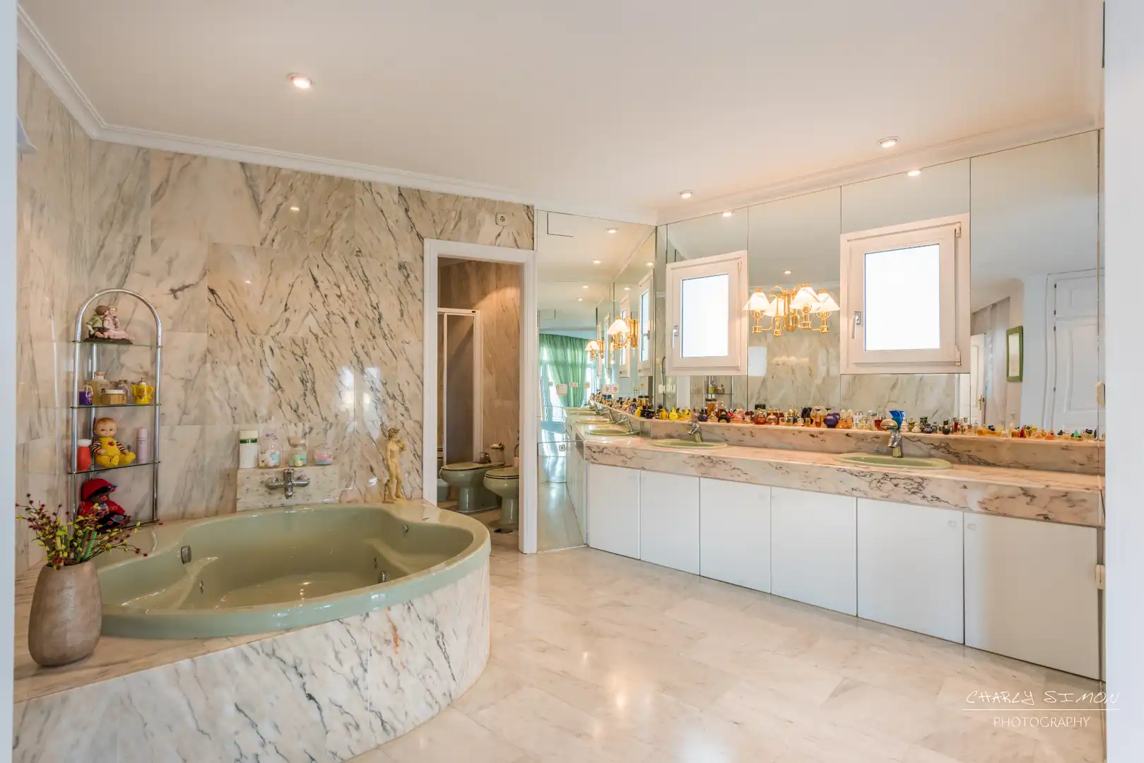 Bathroom of Houses for sale in Málaga  with Air Conditioner, Heating and Private garden