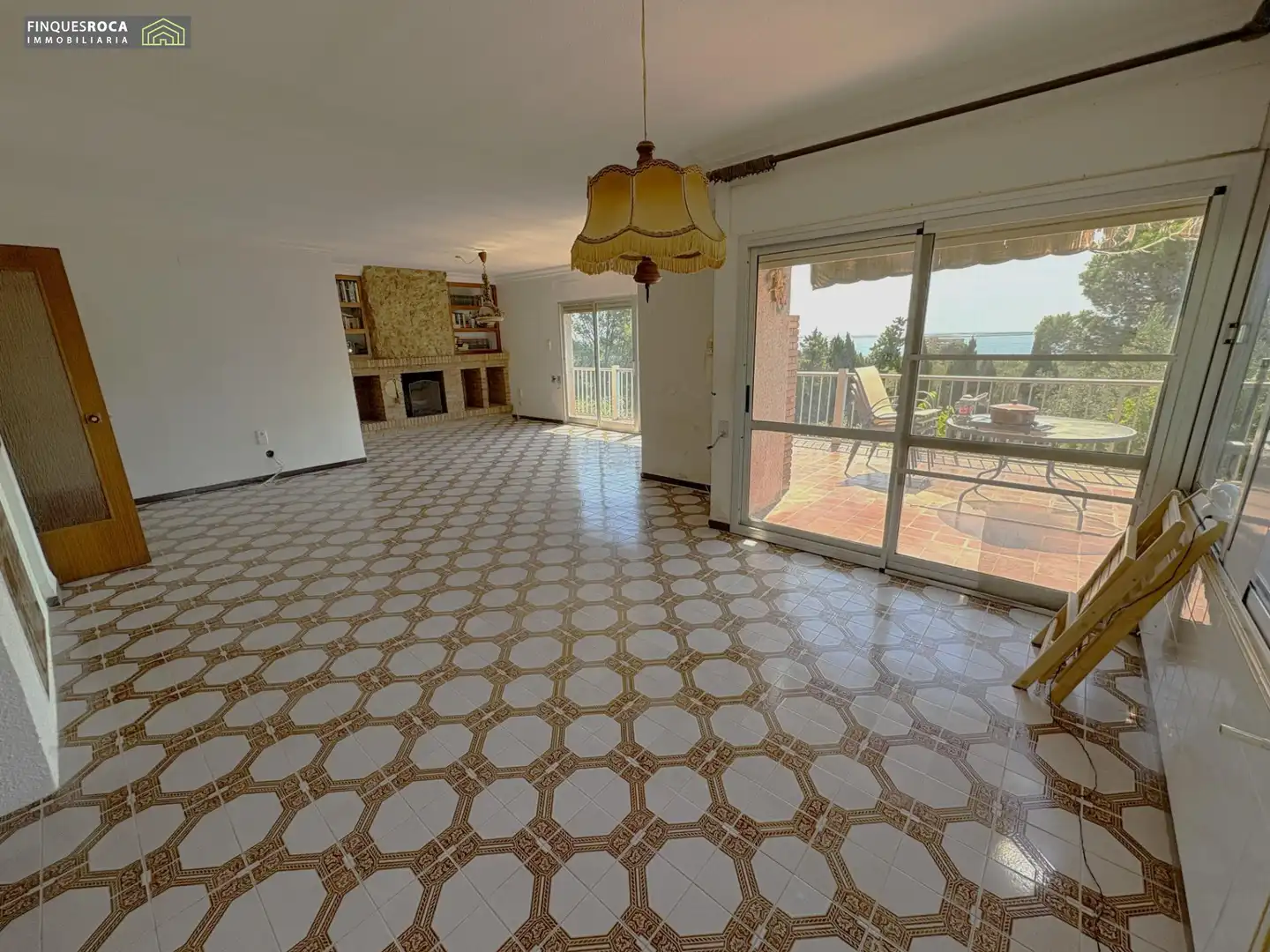 Sala d'estar de Casa o xalet en venda en Alcanar amb Aire condicionat, Calefacció i Jardí privat