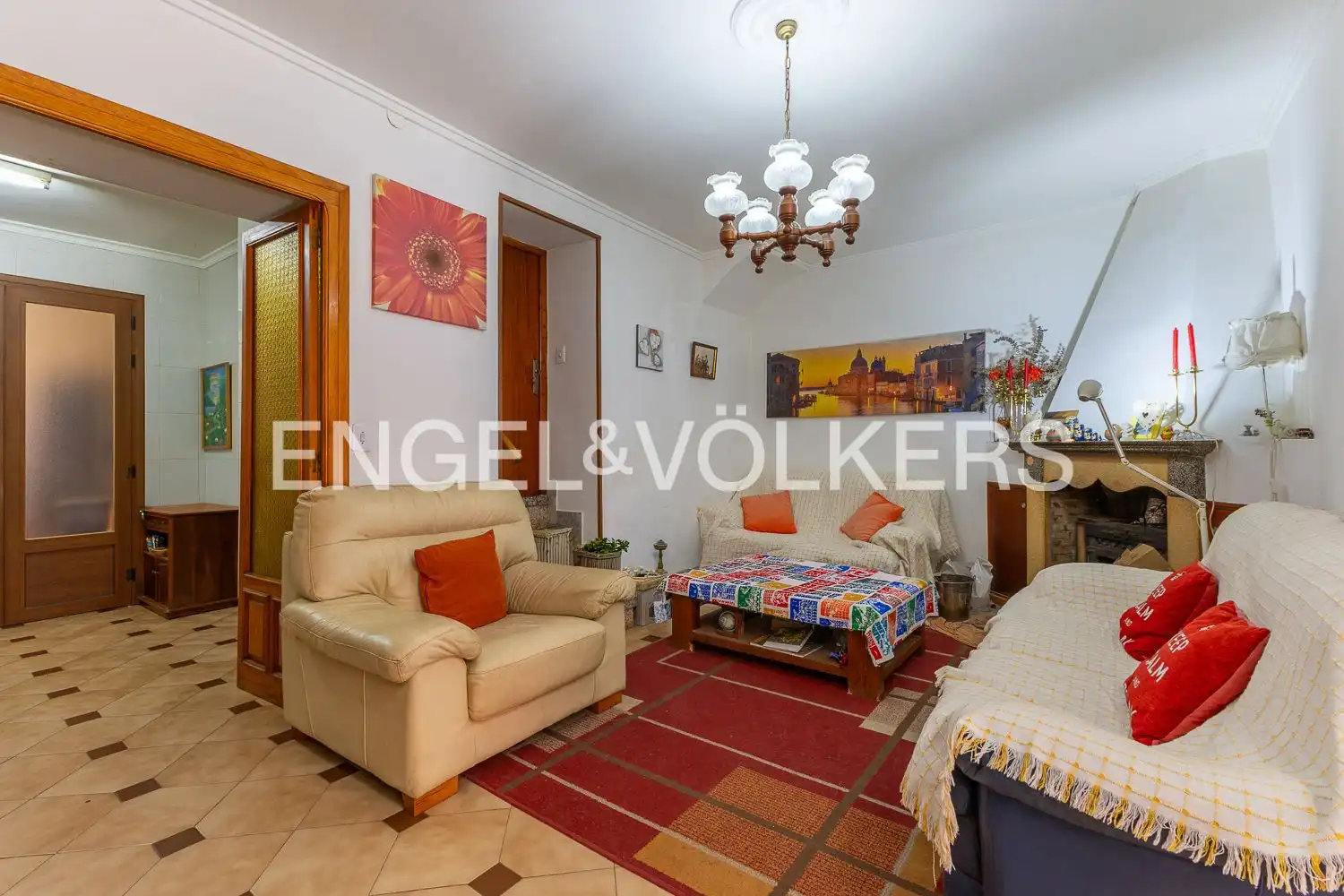 Sala de estar de Casa o chalet en venta en Xaló con Calefacción, Trastero y Balcón