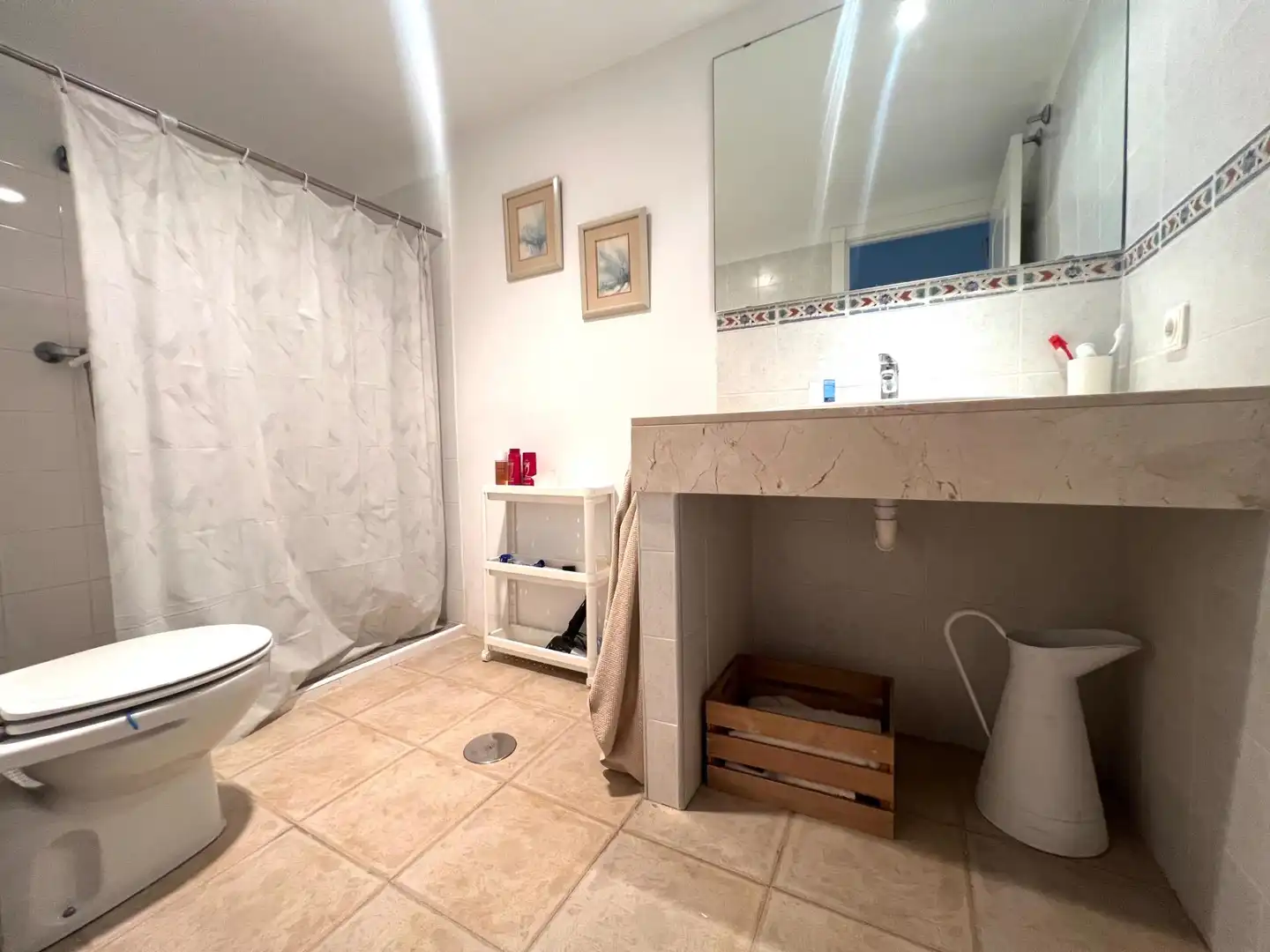 Baño de Dúplex en venta en Alcúdia con Aire acondicionado, Calefacción y Jardín privado