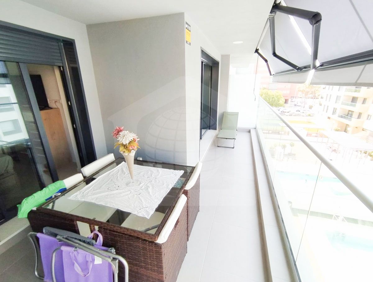 Terrace of Apartment to rent in Málaga Capital  with Terrace, Furnished and Community pool