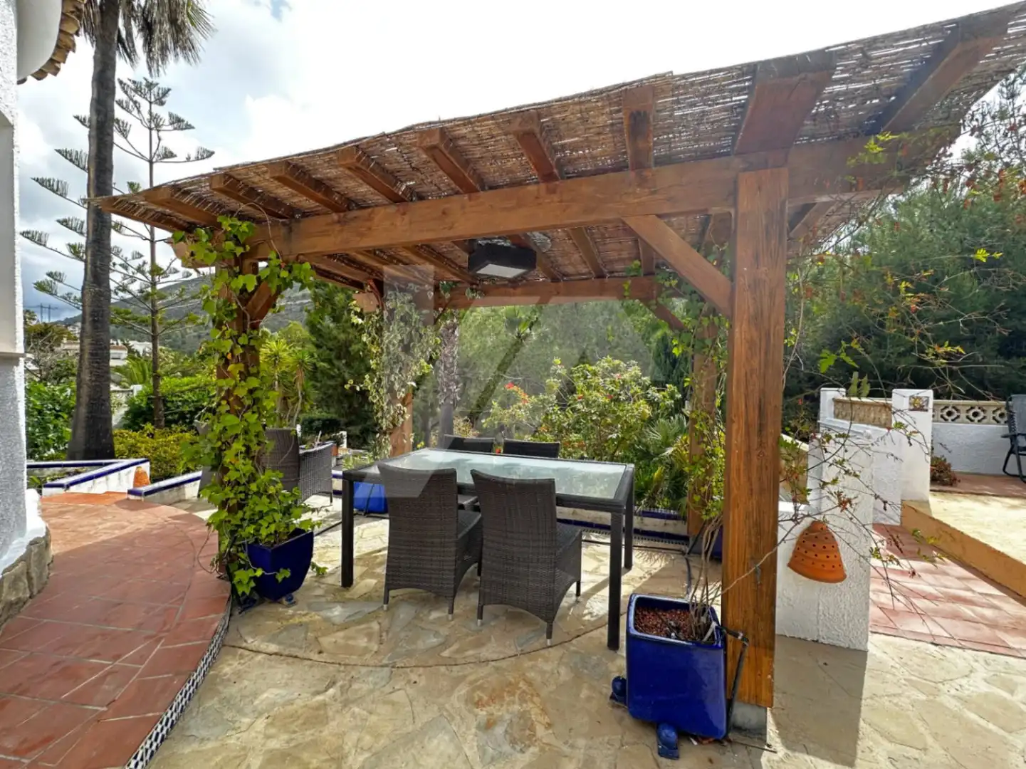 Terraza de Casa o chalet en venta en Benitachell / El Poble Nou de Benitatxell con Aire acondicionado, Calefacción y Jardín privado