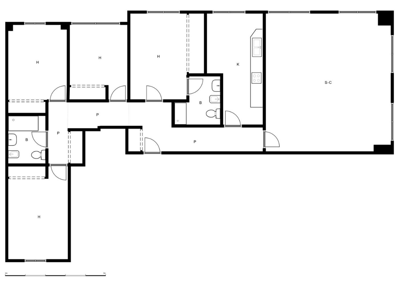 Flat for sale in Gandia  with Air Conditioner and Heating