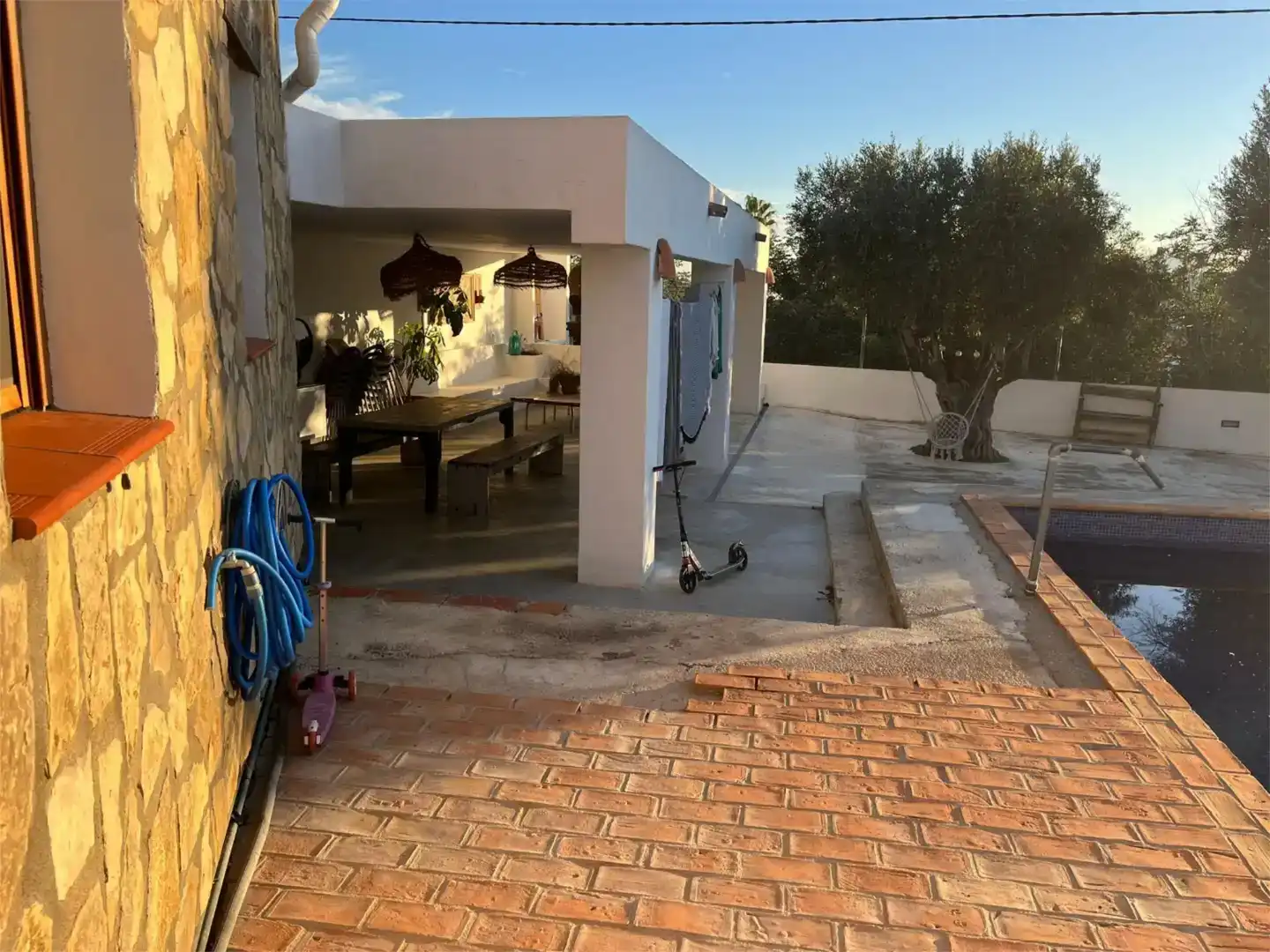Terraza de Casa o chalet en venta en Benissa con Aire acondicionado y Piscina