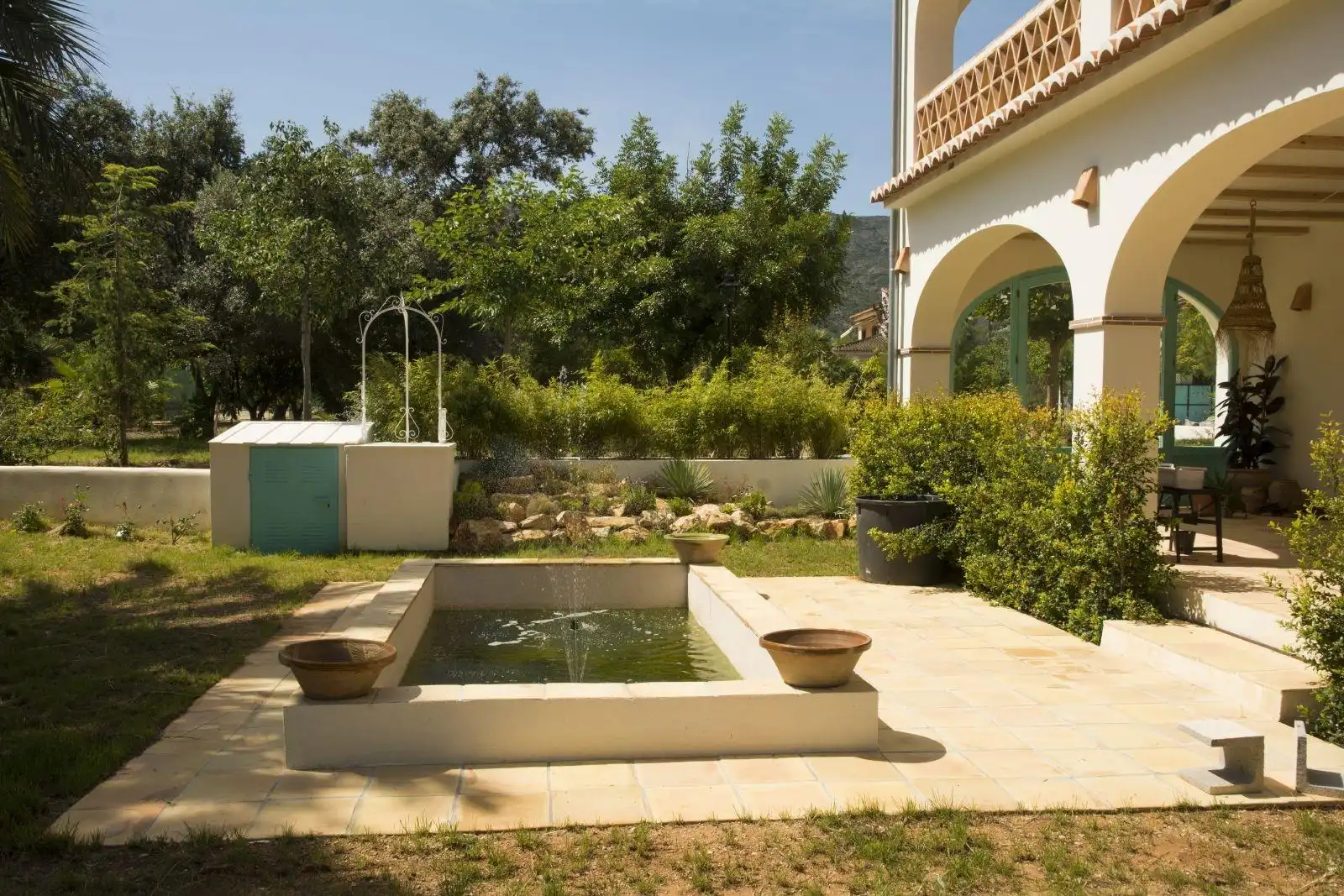 Garden of Houses for rent in Pedreguer  with Air Conditioner, Heating and Private garden