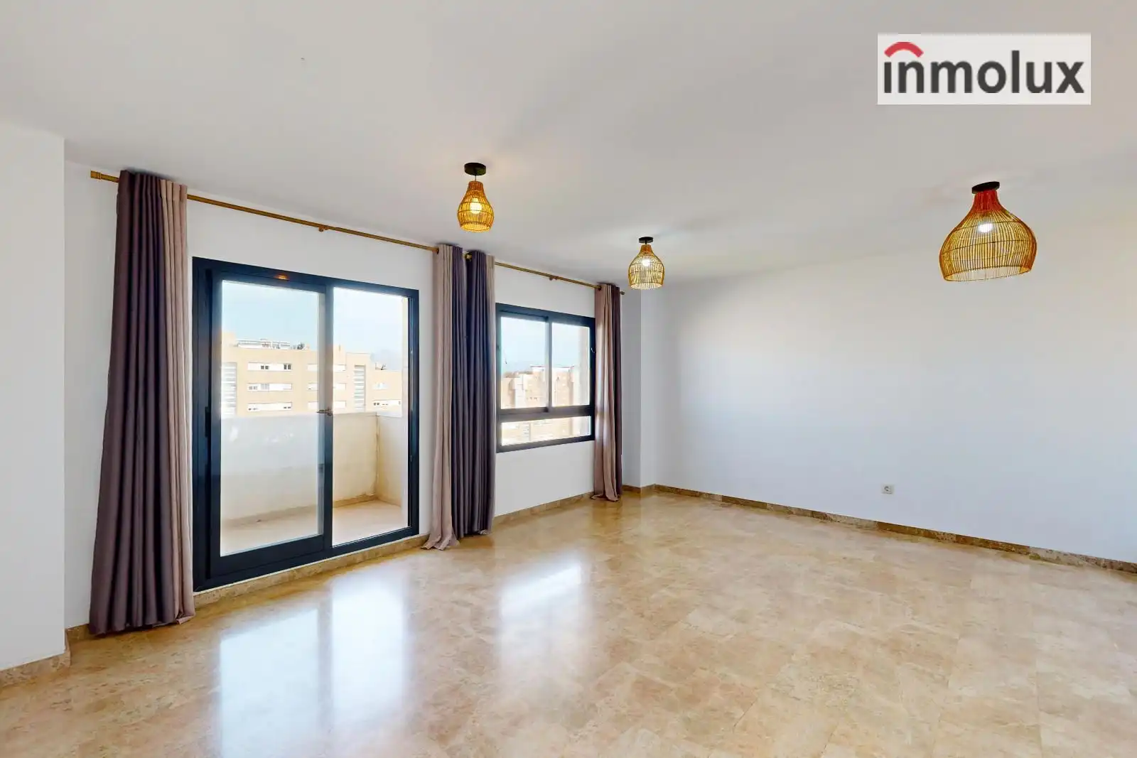 Schlafzimmer von Maisonette zum Verkauf in Alicante / Alacant mit Klimaanlage, Heizung und Terrasse