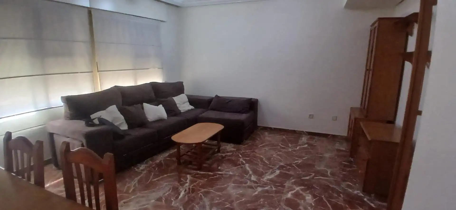 Wohnzimmer von Wohnung zur Miete in Murcia mit Klimaanlage und Heizung