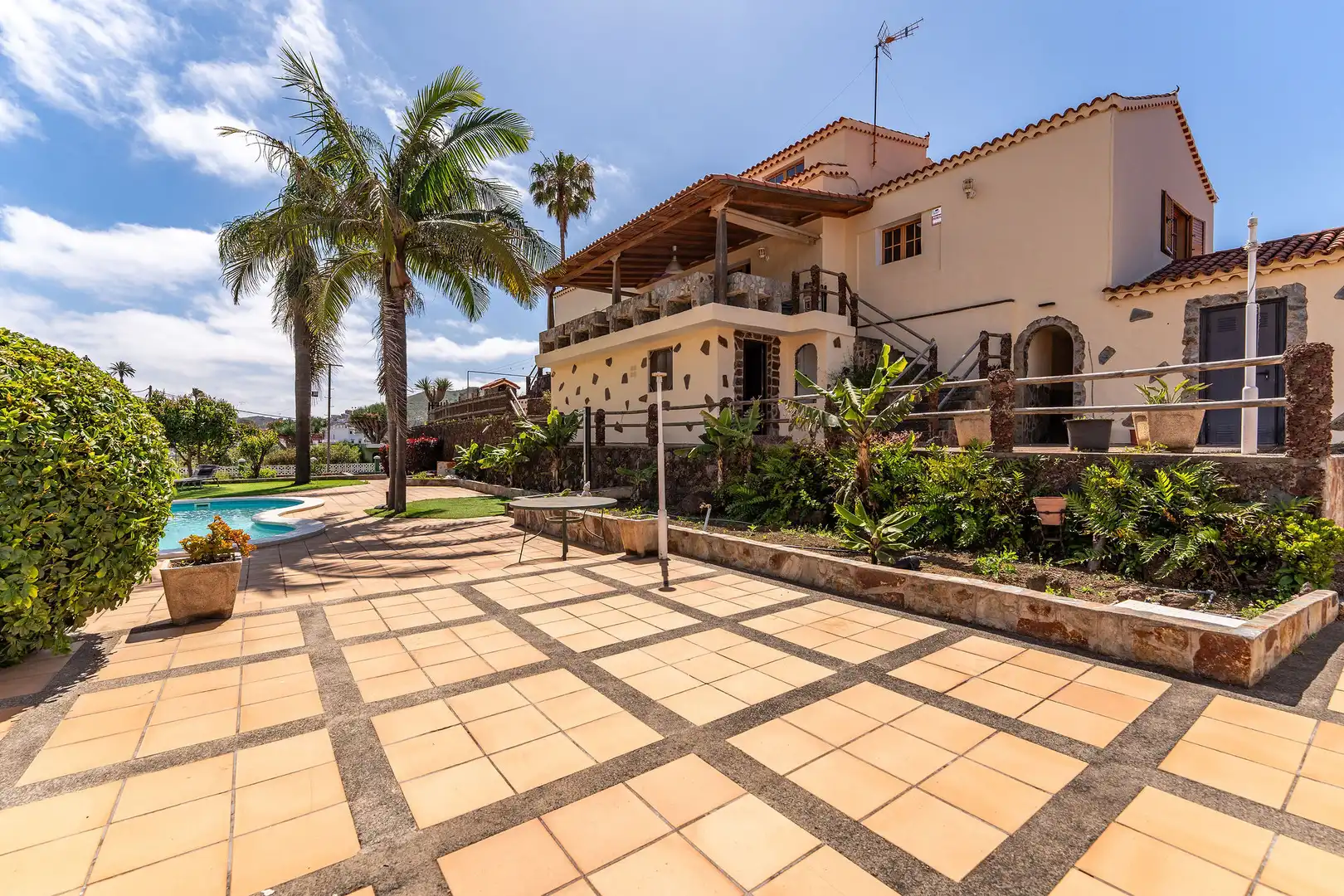 Terrace of Houses for sale in Las Palmas de Gran Canaria  with Heating, Private garden and Parquet flooring