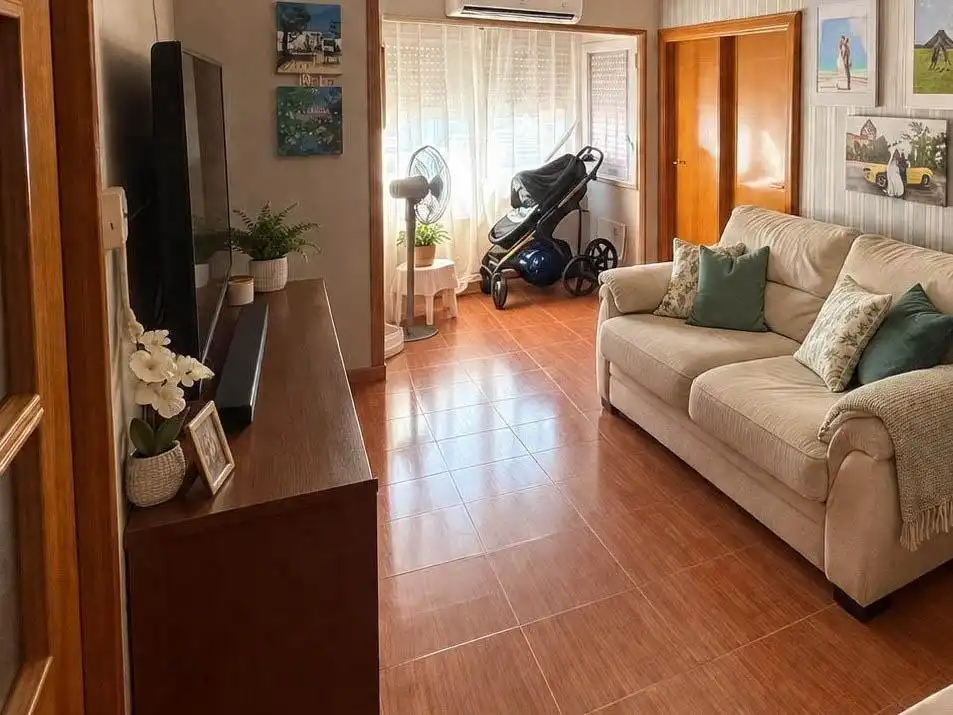 Sala d'estar de Pis en venda en Barcelona