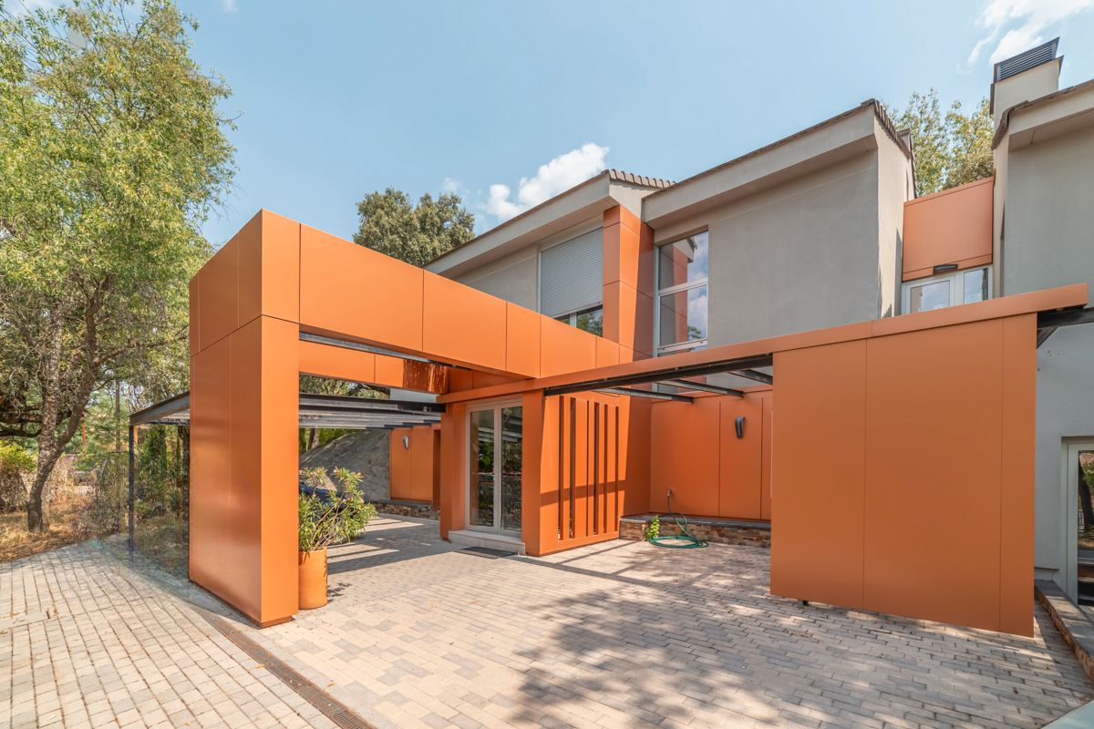 Exterior view of House or chalet for sale in El Escorial  with Air Conditioner, Heating and Private garden