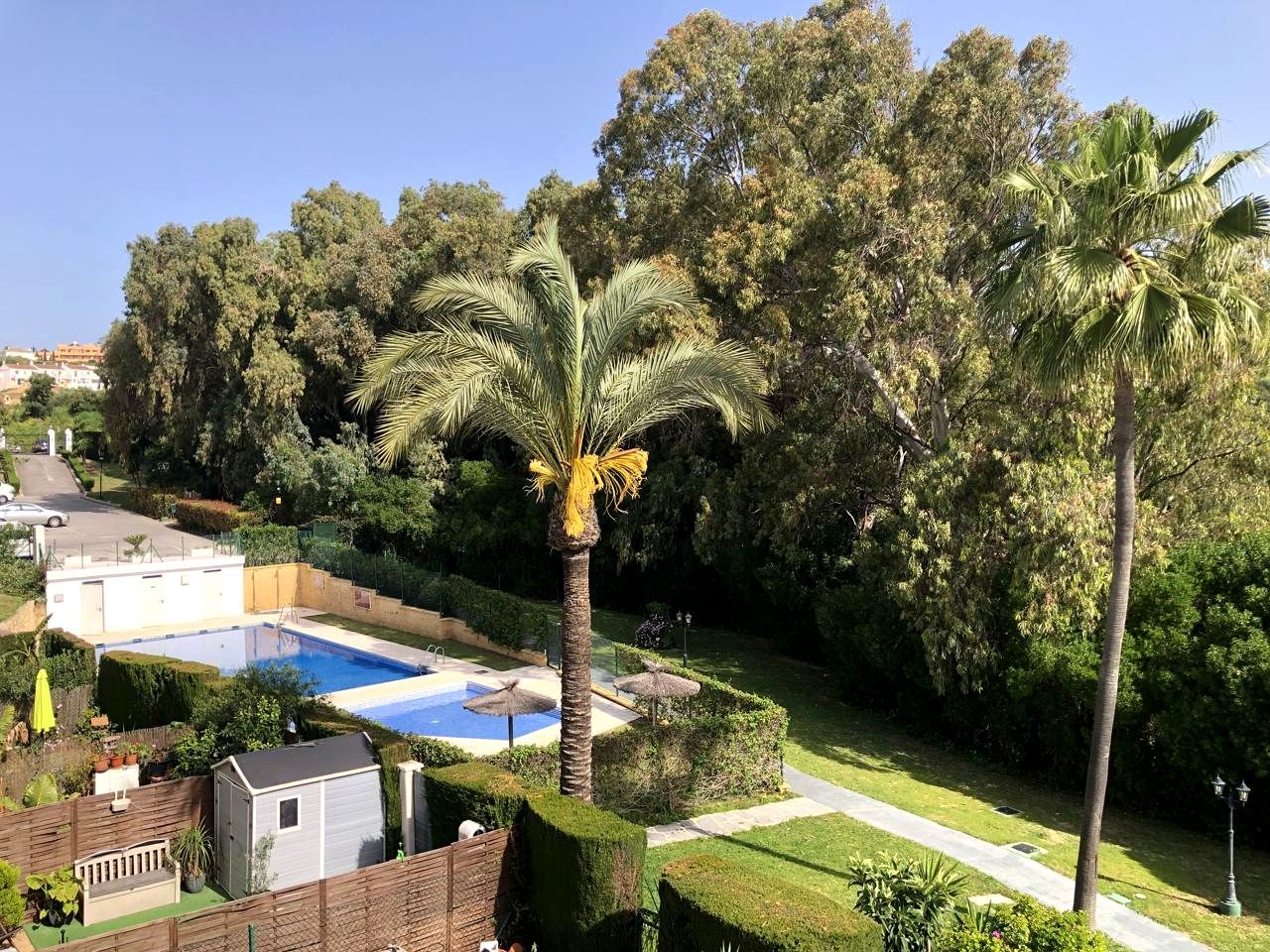 Swimming pool of House or chalet for sale in Estepona  with Air Conditioner, Private garden and Terrace