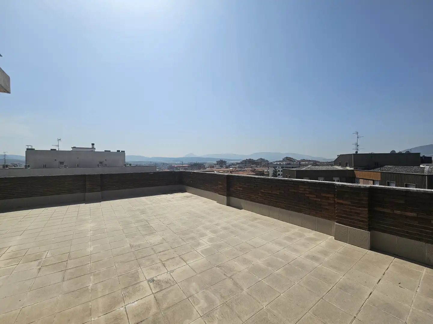 Terrace of Attic for sale in  Pamplona / Iruña  with Heating, Parquet flooring and Terrace