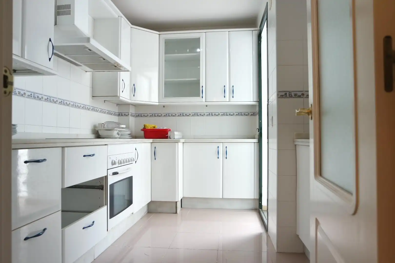 Kitchen of Flat for sale in Jerez de la Frontera  with Air Conditioner, Heating and Terrace