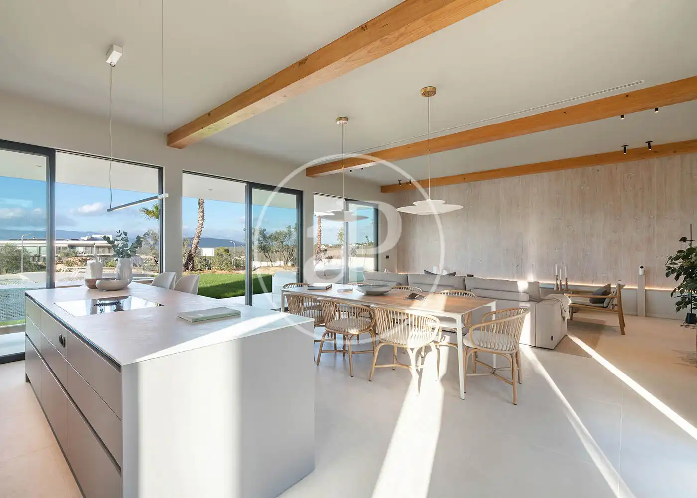 Cocina de Casa o chalet en venta en  Palma de Mallorca con Aire acondicionado, Calefacción y Jardín privado