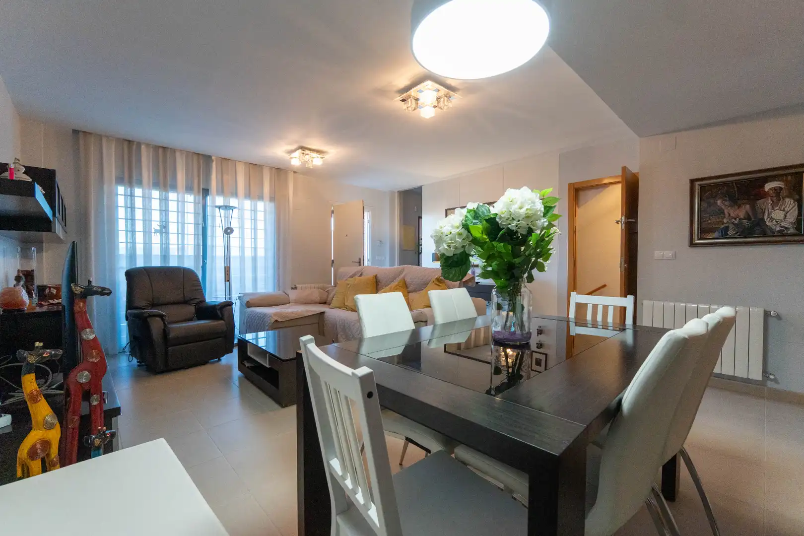 Living room of Detached homes for sale in Murcia  with Air Conditioner, Heating and Private garden