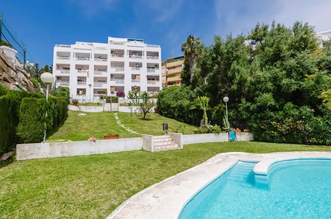 Vista exterior de Apartamento en venta en Fuengirola con Terraza, Amueblado y Internet