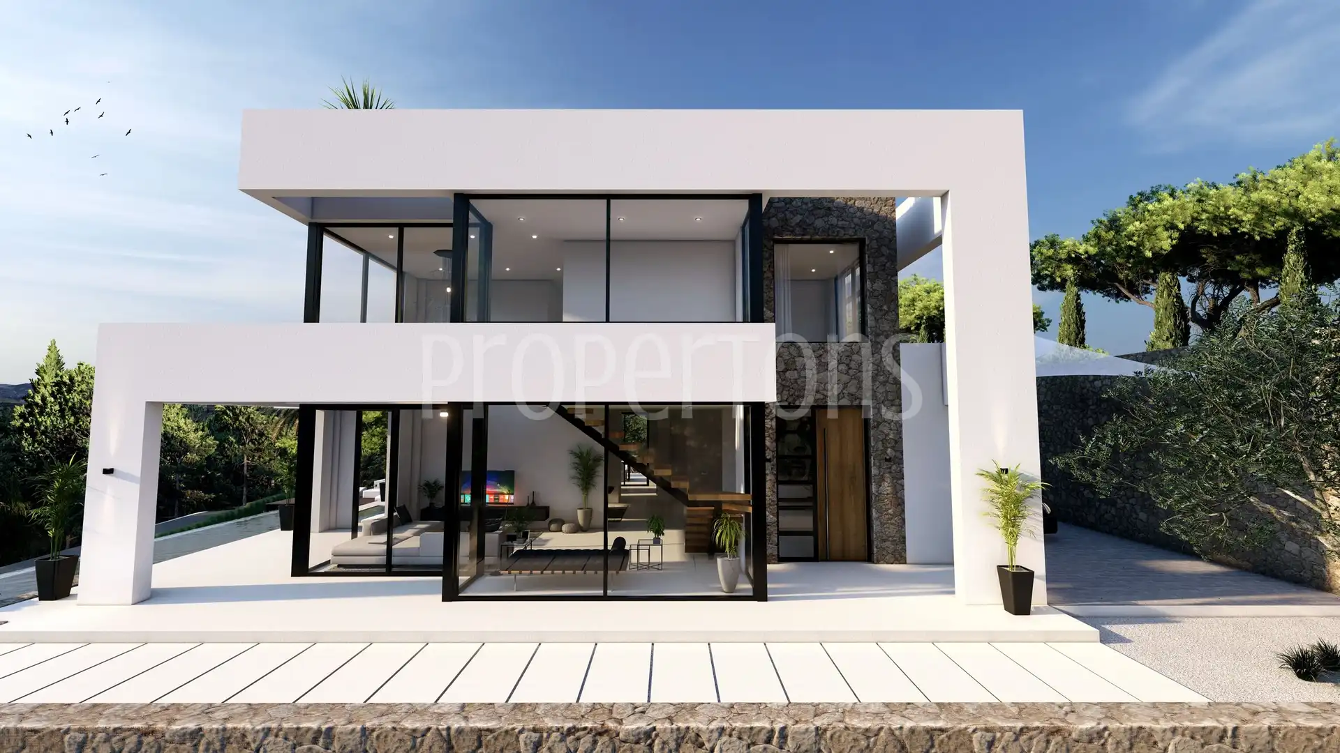 Exterior view of Flat for sale in Benissa