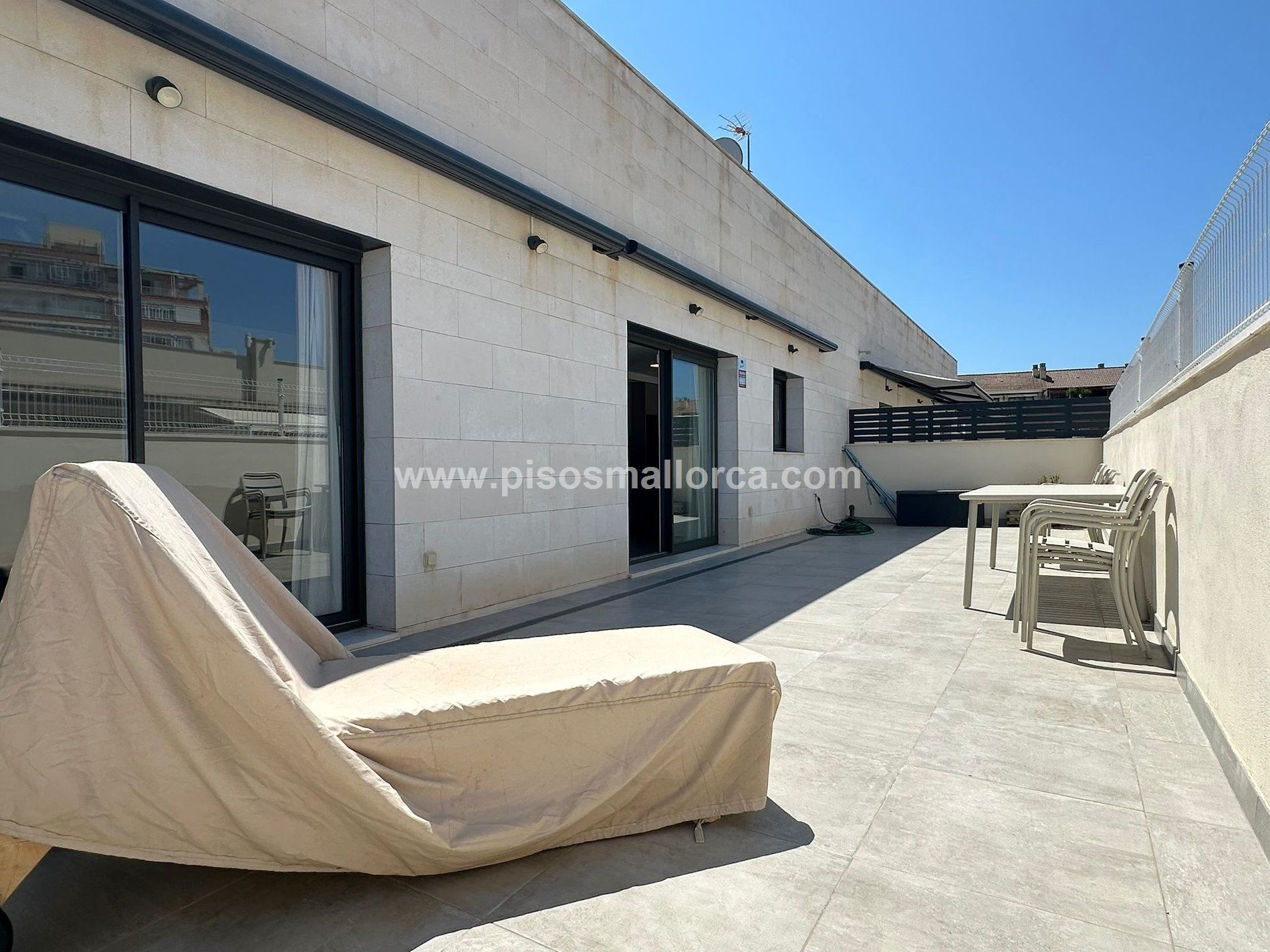 Terrassa de Àtic de lloguer en  Palma de Mallorca amb Aire condicionat, Calefacció i Terrassa