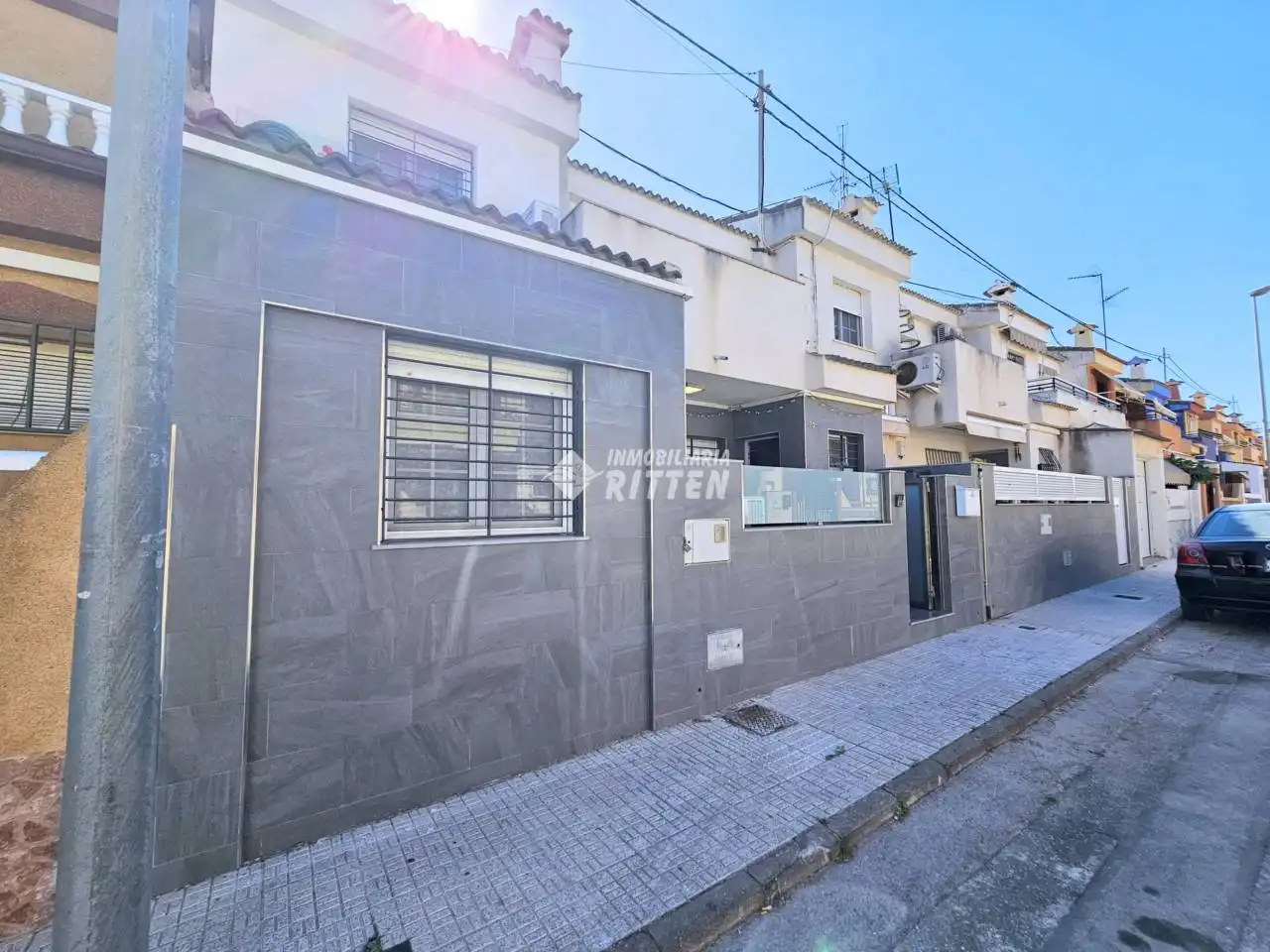Außenansicht von Maisonette zum Verkauf in Cartagena mit Klimaanlage und Terrasse
