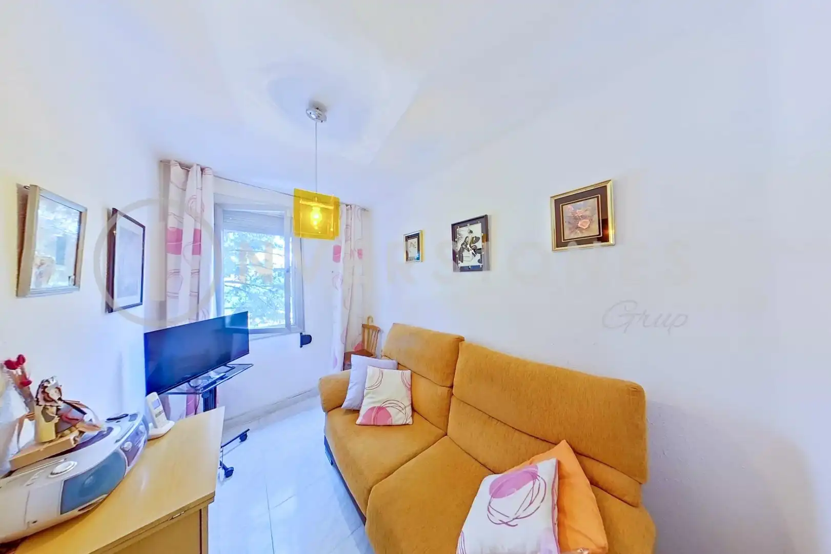 Bedroom of Flat for sale in Sabadell  with Air Conditioner and Balcony