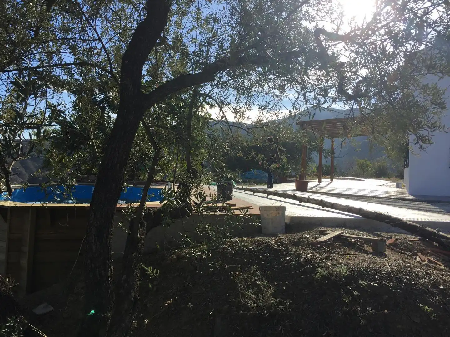 Swimming pool of Country homes for rent in Galera  with Private garden, Swimming Pool and Oven