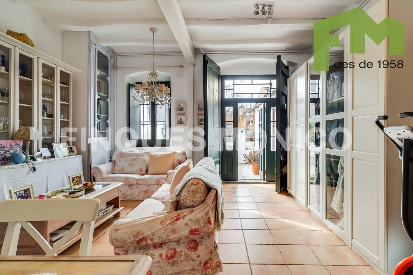 Sala d'estar de Casa o xalet en venda en Teià amb Terrassa